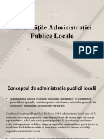 Autoritățile Administrației Publice Locale
