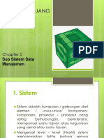 Pert6 - SPK Sub Sistem Manajemen Data Sunan
