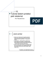 Sesi - 10 Tutorial Sistem Proteksi Petir Eksternal: Jarak Sambar