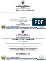 Bataan XEPTO LMS Training Certificate