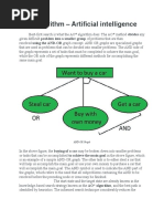 AO Algorithm - Artificial Intelligence: AND-OR Graph