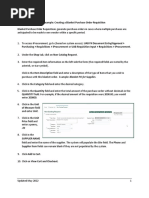 Iprocurement Creating Blanket Requisition