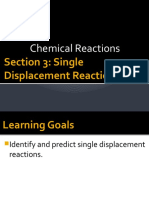 Single Displacement Reactions