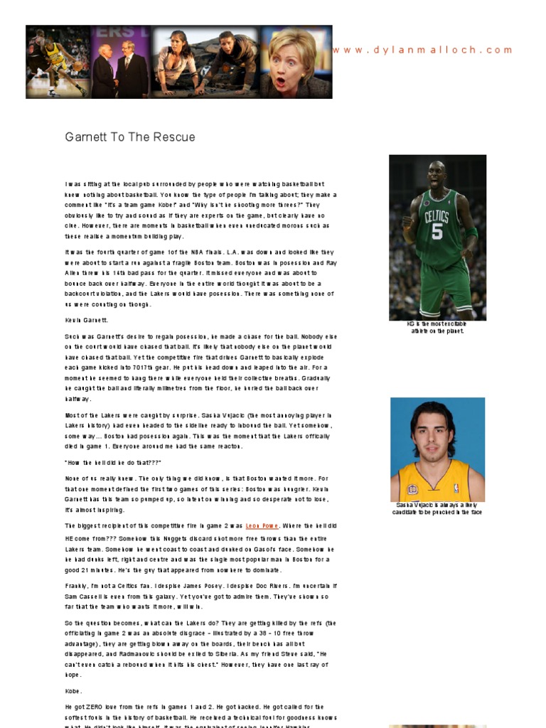 NBA Finals | PDF | National Basketball Association | Sports