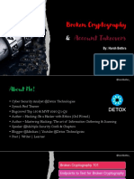 Broken Cryptography: Account Takeovers