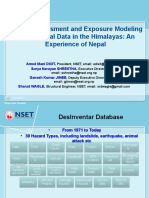 Himalayan Hazard Assessment and Exposure Modeling Using Digital Data