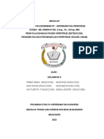 Kep. Degeneratif - Tugas Kelompok 5 - Penatalaksanaan Pasien Hipertensi (Deteksi Dini, Pengobatan Dan Pengendalian Hipertensi Secara Umum)