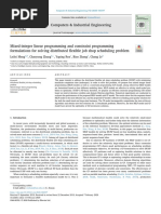 Mixed-Integer Linear Programming and Constraint Programming Formulations For Solving Distributed Flexible Job Shop Scheduling Problem