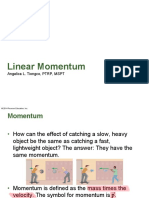 Week 9 - Linear Momentum and Collisions