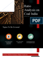 Ratio Analysis On Coal India