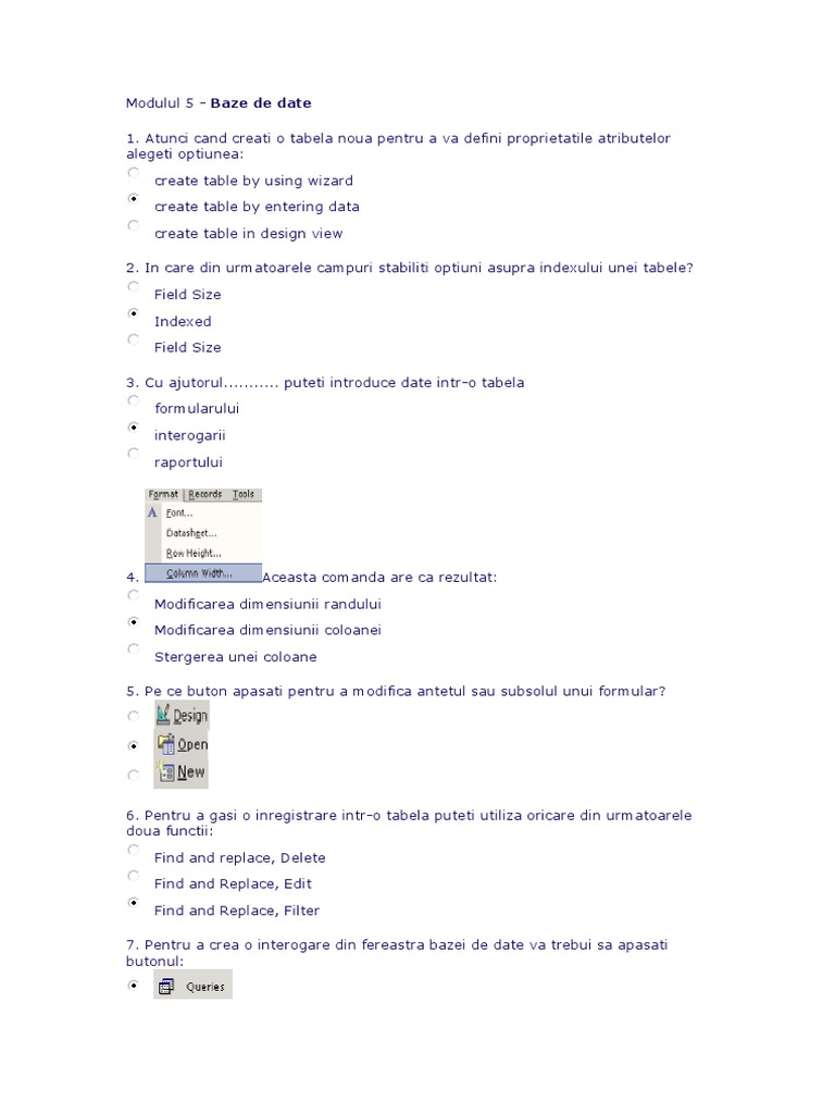 Modulul 5 Teste | PDF