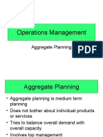 OM Aggregate Planning PGDMHR