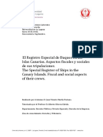 El Registro Especial de Buques en Las Islas Canarias. Aspectos Fiscales y Sociales de Las Tripulaciones.