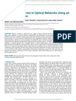 Dealing With Alarms in Optical Networks Using An Intelligent System