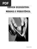Serviço Eclesiástico mudança e persistência