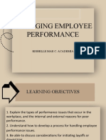 MANAGING EMPLOYEE REPORT