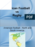 American Football Vs Rugby