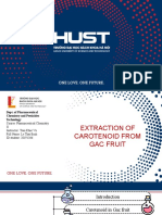 Extraction Carotenoid From Gac Fruit