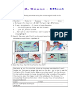 Exam 2, Cause-Effect