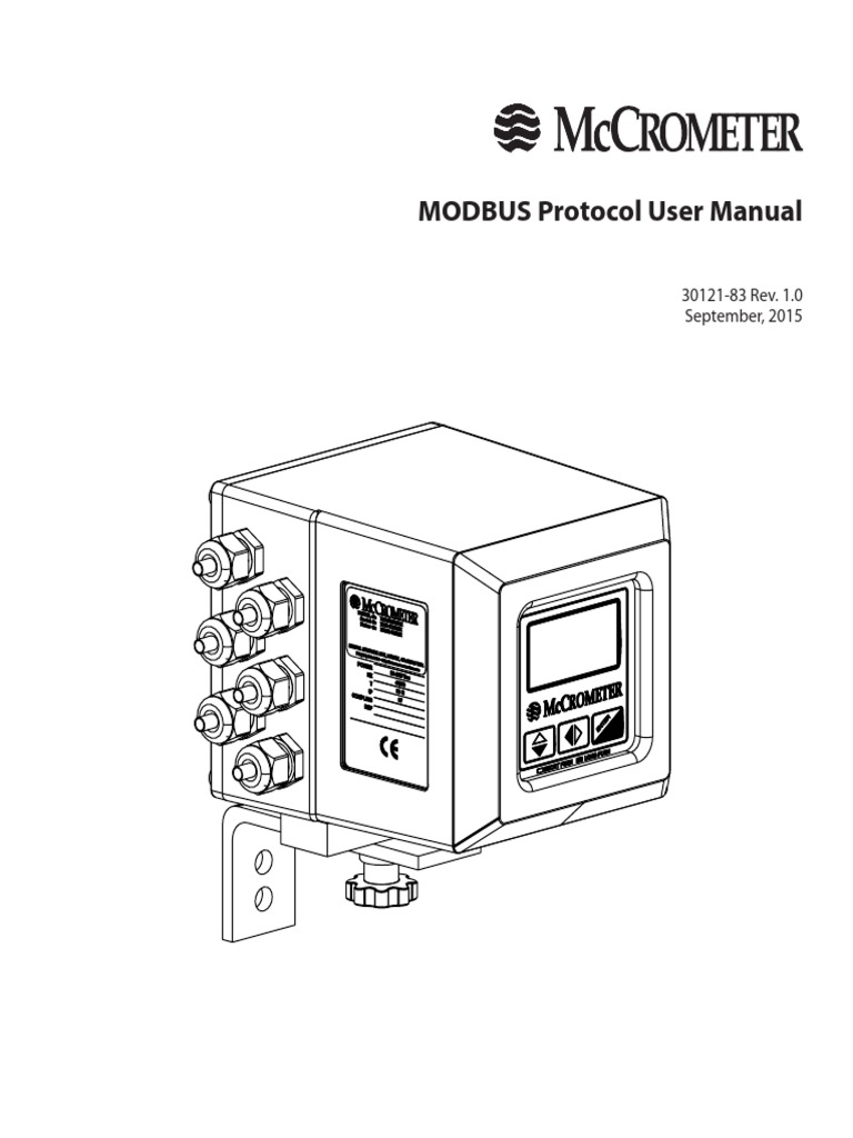 MODBUS Protocol User Manual: 30121-83 Rev. 1.0 September, 2015 | PDF ...