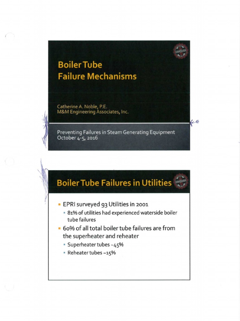 Boiler Tubes Failure Mechanisms PDF