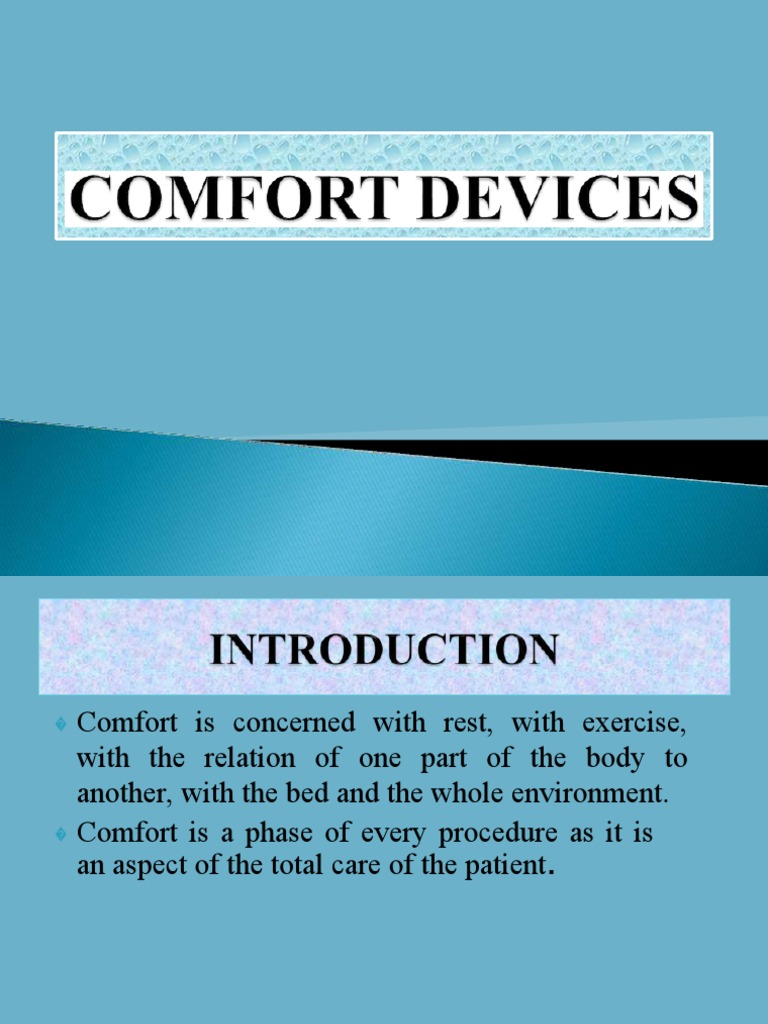 Comfort Devices PDF Foot Pillow