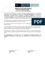 Acta de Conciliacion #570 - 2015 Carlos Gregorio Guzman Soto
