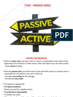 Active Passive Voice