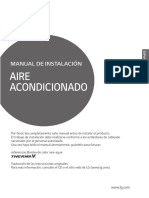 Aire Acondicionado: Manual de Instalación