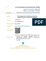 2-Post-Traumatic Stress Reaction and Internally Displaced Persons A Psychosocial Approach