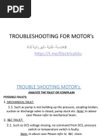 Motor Trouble Shooting Final-1