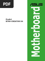 ProArt B760-CREATOR D4 UM WEB