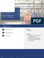 D365 - Solution Development TechTalk Part II - Extensions