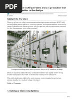 Switchgear Interlocking System and Arc Protection That You MUST Consider in The Design