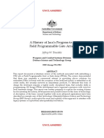 A History of Jaca's Progress To A Field Programmable Gate Array