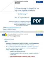 Wissenschaftliche Methodik Und Softskills Im Forschungs-Und Ingenieursbereich