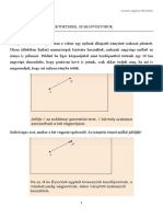 Ektorterek Szabadvektorok: Lineáris Algebra MEMOOC