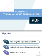 Chương 1 Tổng Quan Về Kế Toán Quản Trị