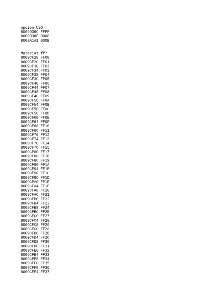 Gameshark ff7 psx espa ol pdf