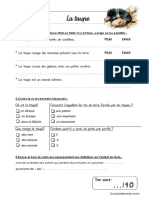 QUestionnaire TOUS LES ANIMAUX