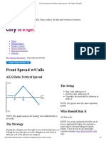 Call Front Spread - Call Ratio Vertical Spread - The Options Playbook