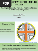 Reading and Learning From The Traditional Streets of Kathmandu Valley Towns