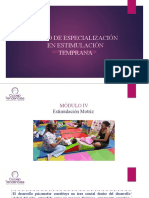 Curso de Especialización en Estimulación Temprana: Psic. Diana Mendo Galarreta