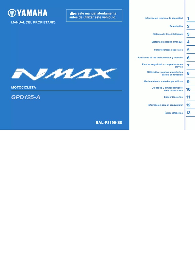 2022 YAMAHA NMAX V2 SERVICE MANUAL PDF FREE DOWNLOAD visual data 2