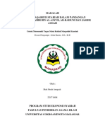 Makalah Gagasan Maqashud Syariah Dalam Pandangan Muhammad Thahir Bin Al-Asyur, Ar-Raisuni Dan Jasser Audah