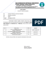 Nota Dinas Surtu Paparan Penelitian BKKBN 27-08-2022