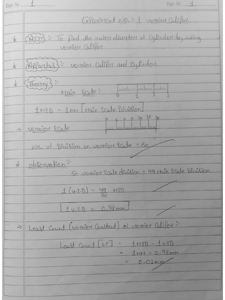 Physics Lab Experiments 1 PDF