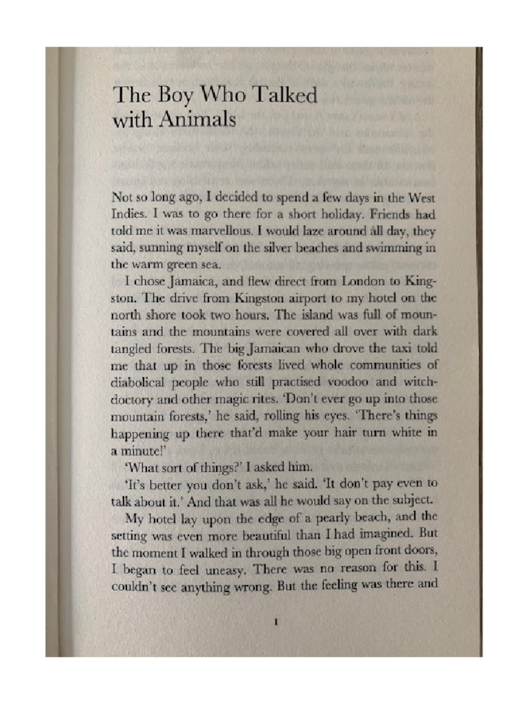 The boy who talked with animals: Dahl, Roald: 9788867314546
