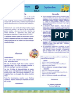 Circular de Septiembre de 2011 - Preescolar y Primaria