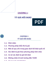 Tỷ Giá Hối Đoái: Chương 1